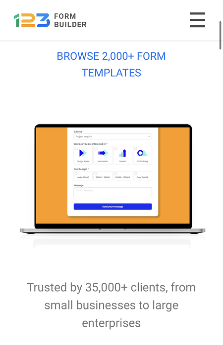 123FORMBUILDER.com Rabattcode