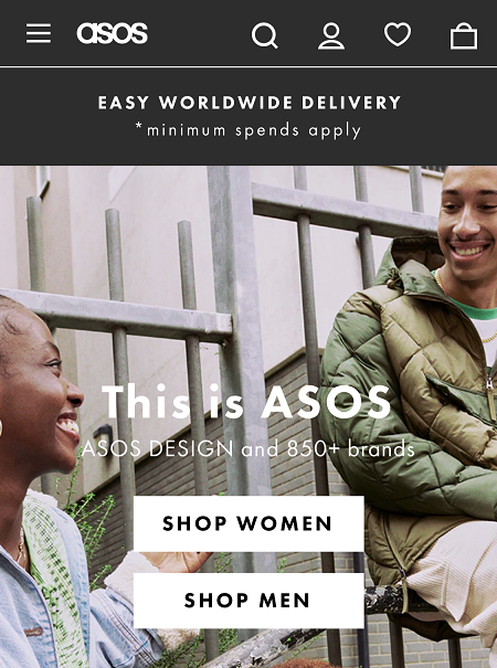 Code de réduction ASOS