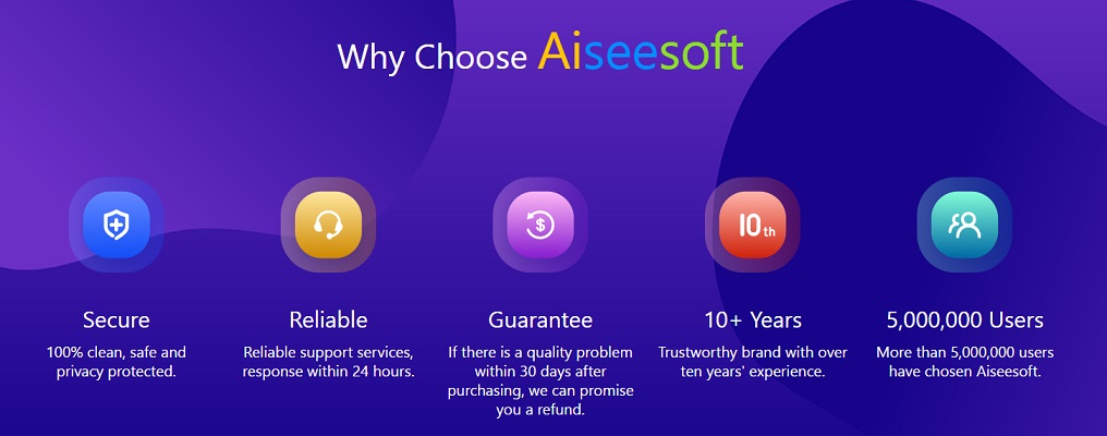 AiseeSoft 프로모션 코드