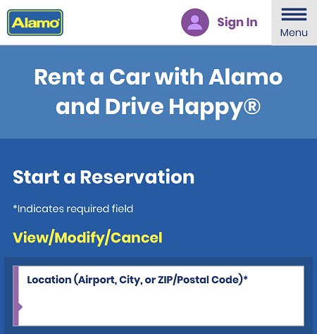 Alamo Discount Codes