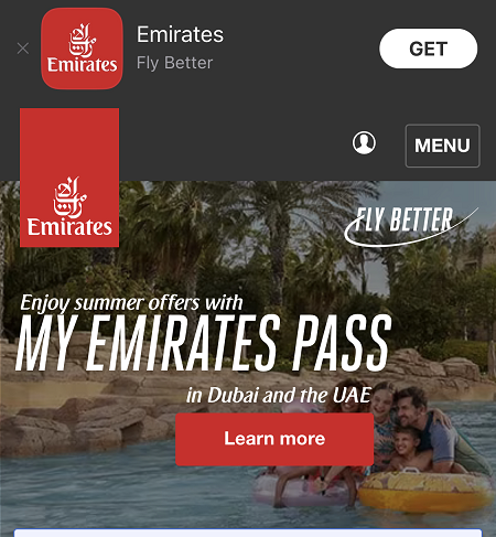 EMIRĀTI Reklāmas kods