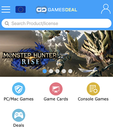 GAMESDEAL-Gutscheincode