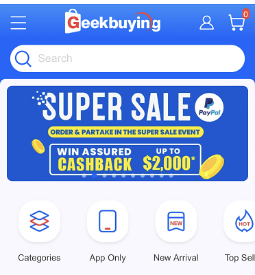 Mã phiếu giảm giá Geekbuying