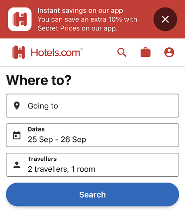 HOTELS Coupon Code