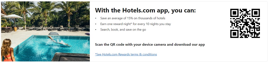 Código promocional de HOTELS.com