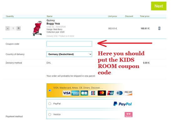 KIDS-ROOM Discount Code