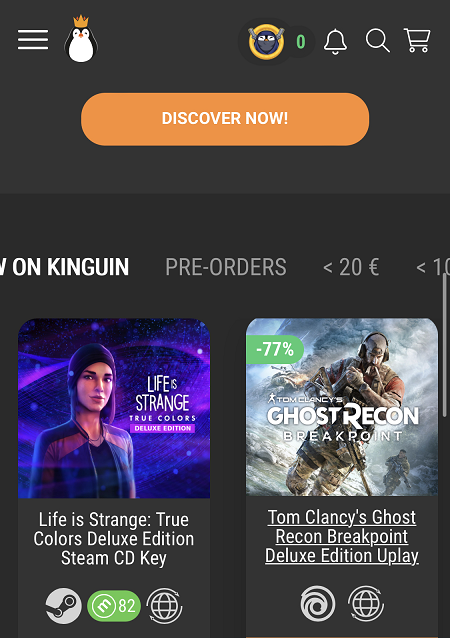KINGUIN Discount Code