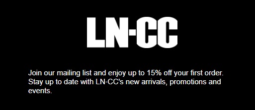LN-CC Gutscheincode