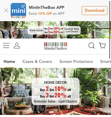 Código de cupón MiniInTheBox
