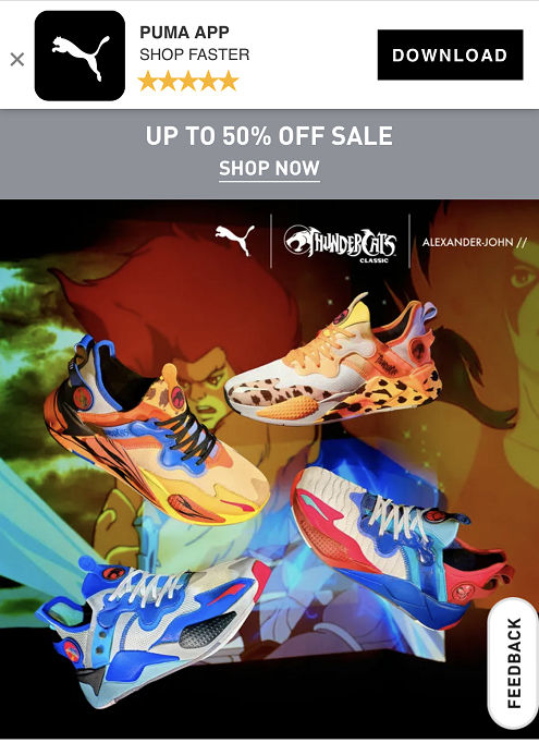 PUMA-Rabattcode