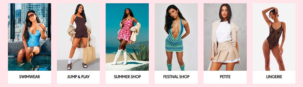PrettyLittleThing reklāmas kodi