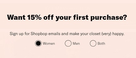 Shopbop-Gutscheincodes