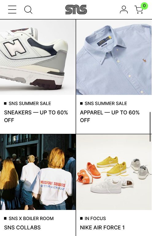 Sneakersnstuff afsláttarkóði