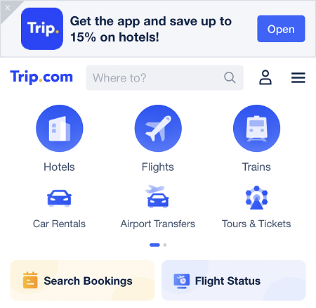 Trip.com Kedvezménykódok