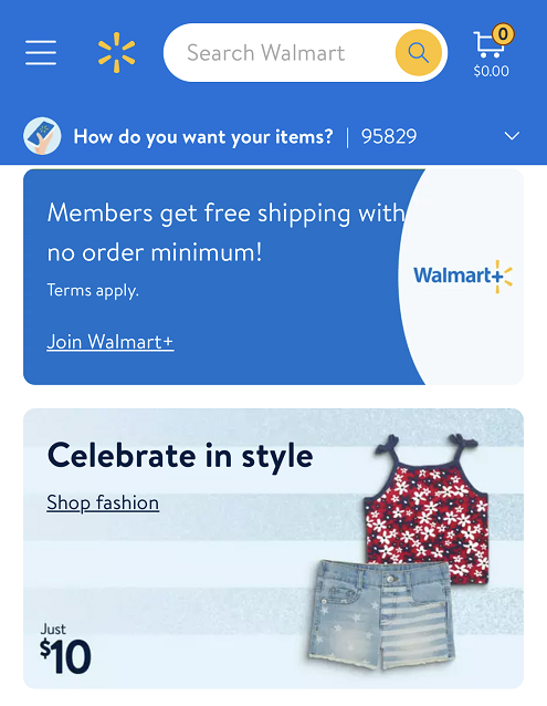 Código de descuento Walmart