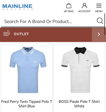 code promo mainlinemenswear